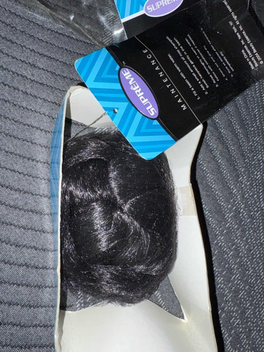 Supreme Black Women’s Hair Bun Extension